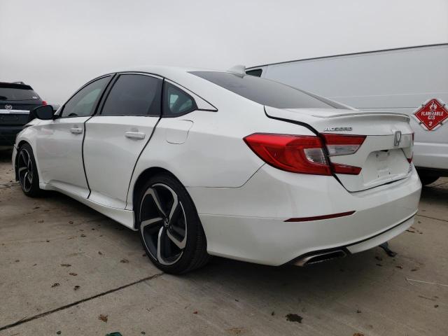  HONDA ACCORD 2018 White