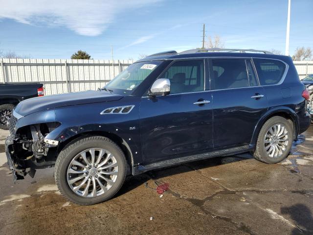  INFINITI QX80 2015 Синий