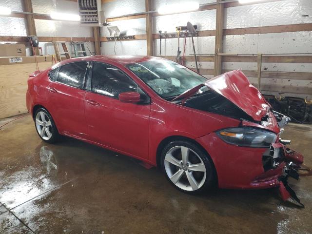  DODGE DART 2015 Czerwony