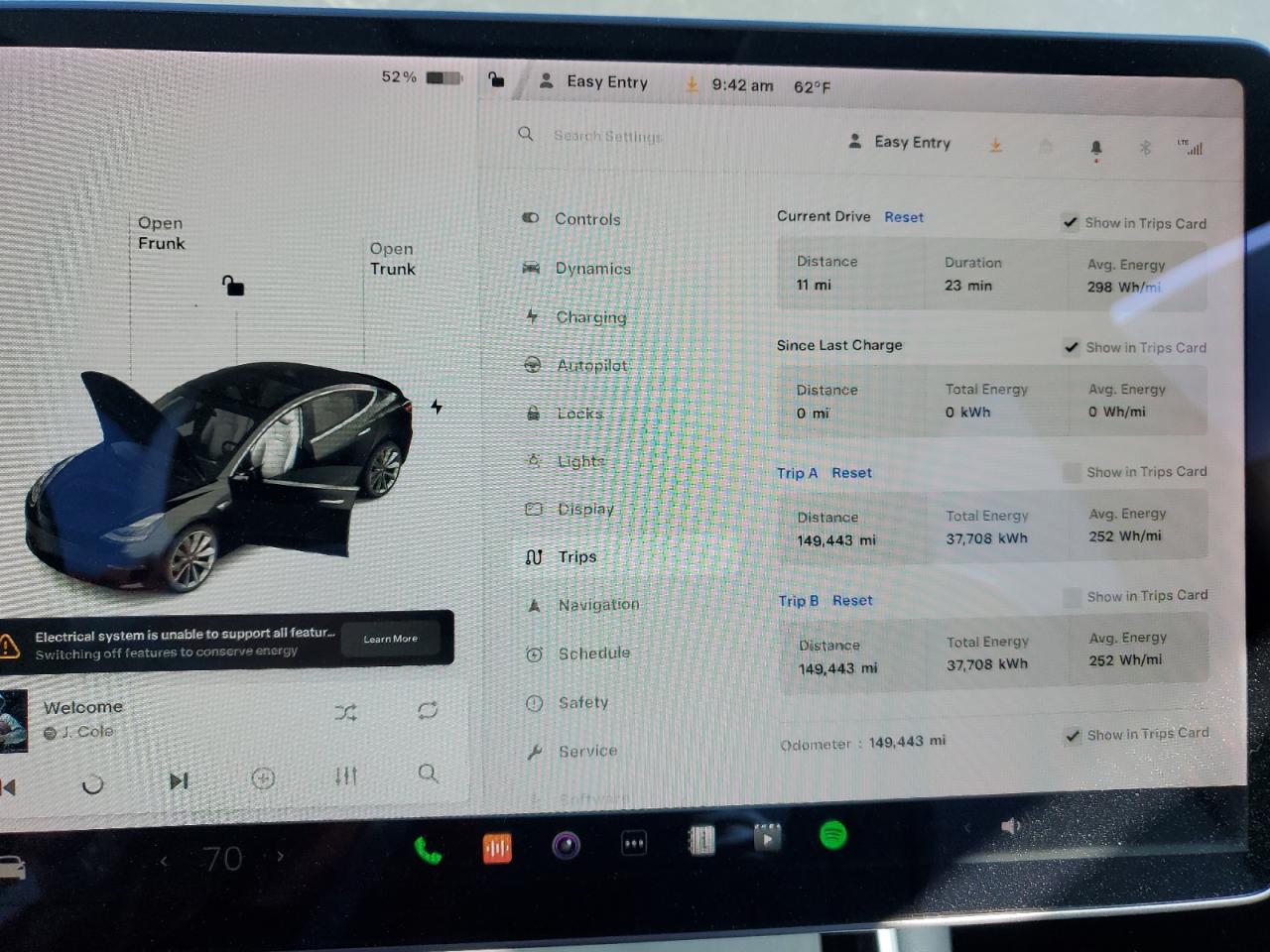 2020 Tesla Model 3 VIN: 5YJ3E1EB5LF622372 Lot: 83052784