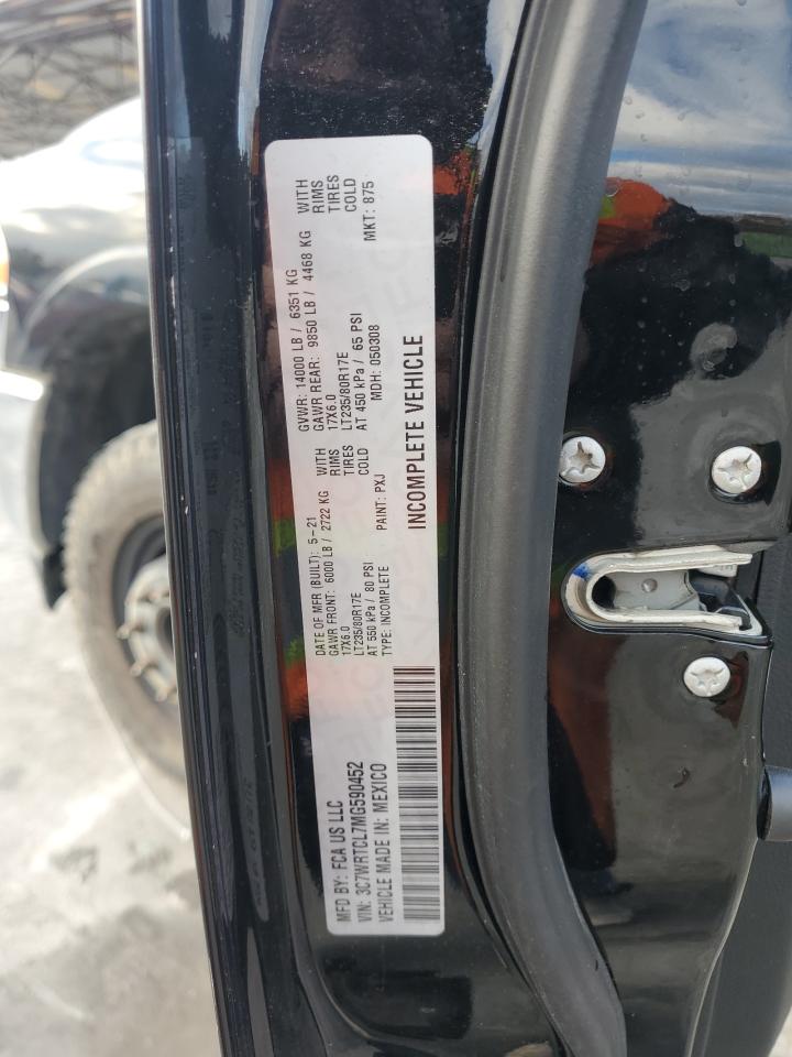 2021 Ram 3500 VIN: 3C7WRTCL7MG590452 Lot: 85142234