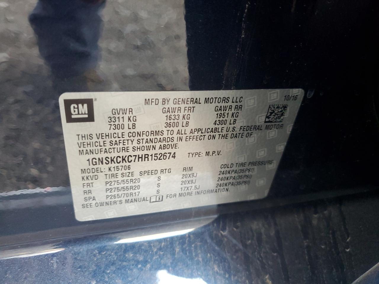 2017 Chevrolet Tahoe - Image 12