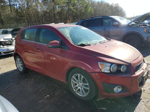  CHEVROLET SONIC 2012 Бургунди