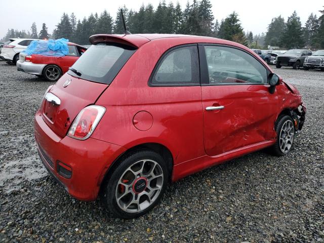  FIAT 500 2012 Czerwony