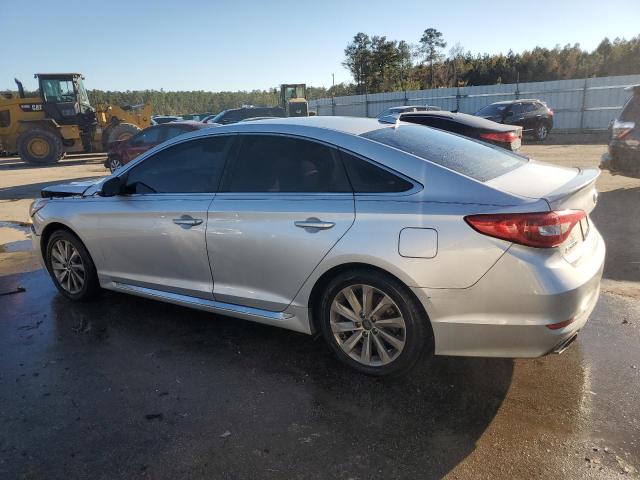  HYUNDAI SONATA 2016 Сріблястий