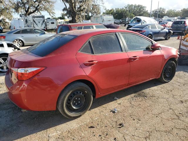  TOYOTA COROLLA 2014 Red