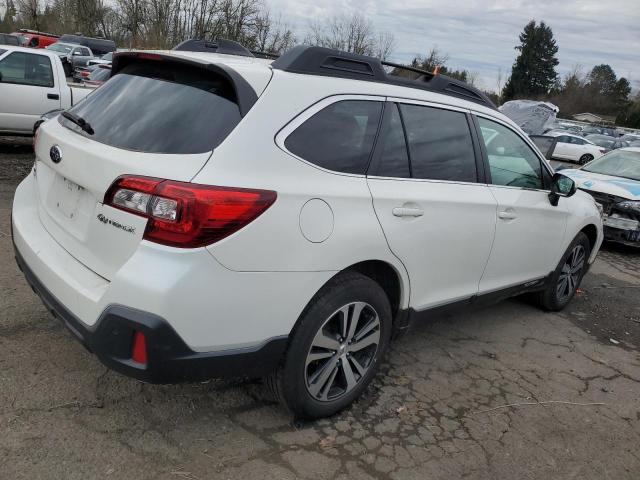  SUBARU OUTBACK 2018 Білий