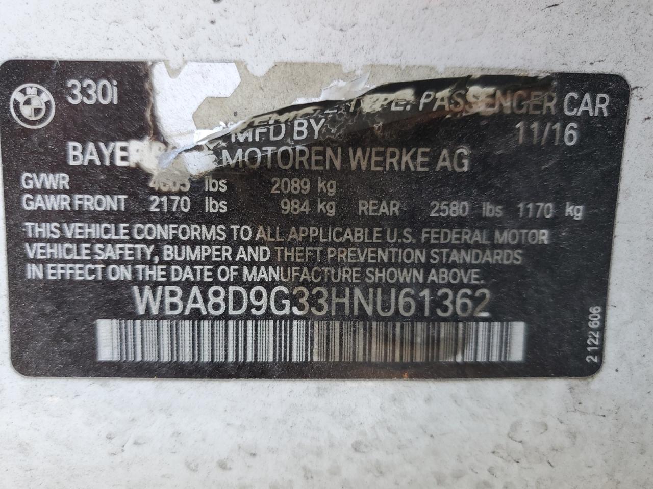 2017 BMW 3er - Image 12
