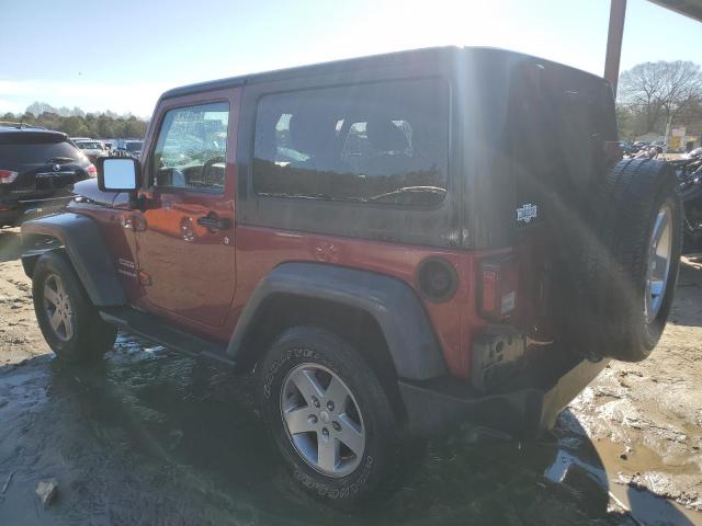  JEEP WRANGLER 2012 Red