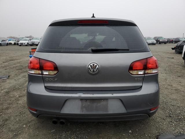 Hatchbacks VOLKSWAGEN GOLF 2012 Gray