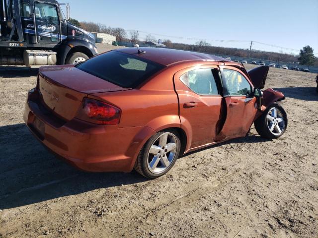  DODGE AVENGER 2012 Оранжевый