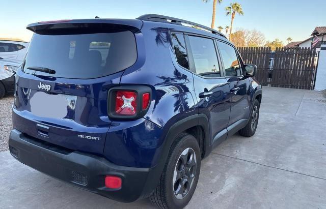  JEEP RENEGADE 2018 Синій