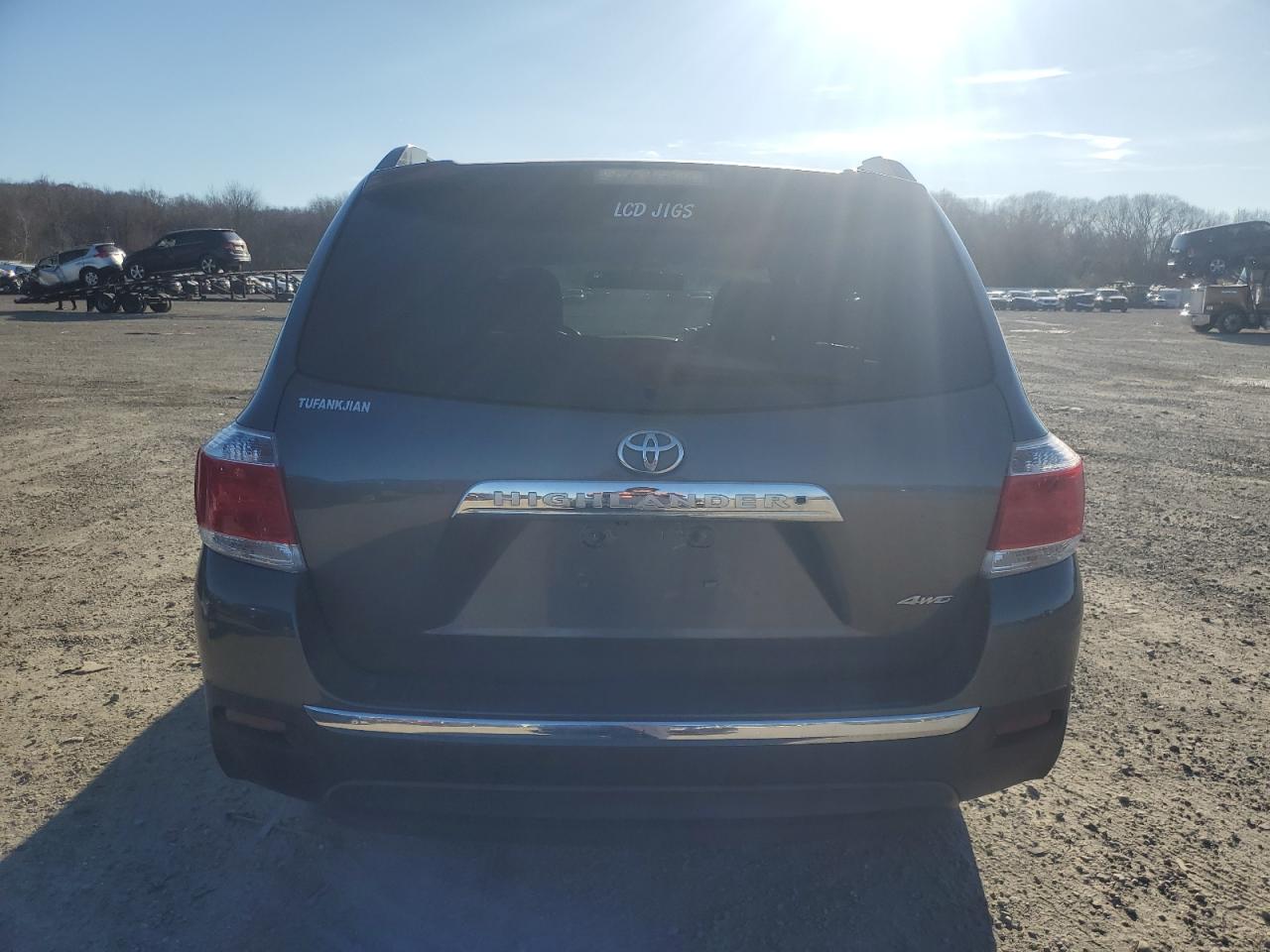 VIN 5TDBK3EH0DS204772 2013 TOYOTA HIGHLANDER no.6