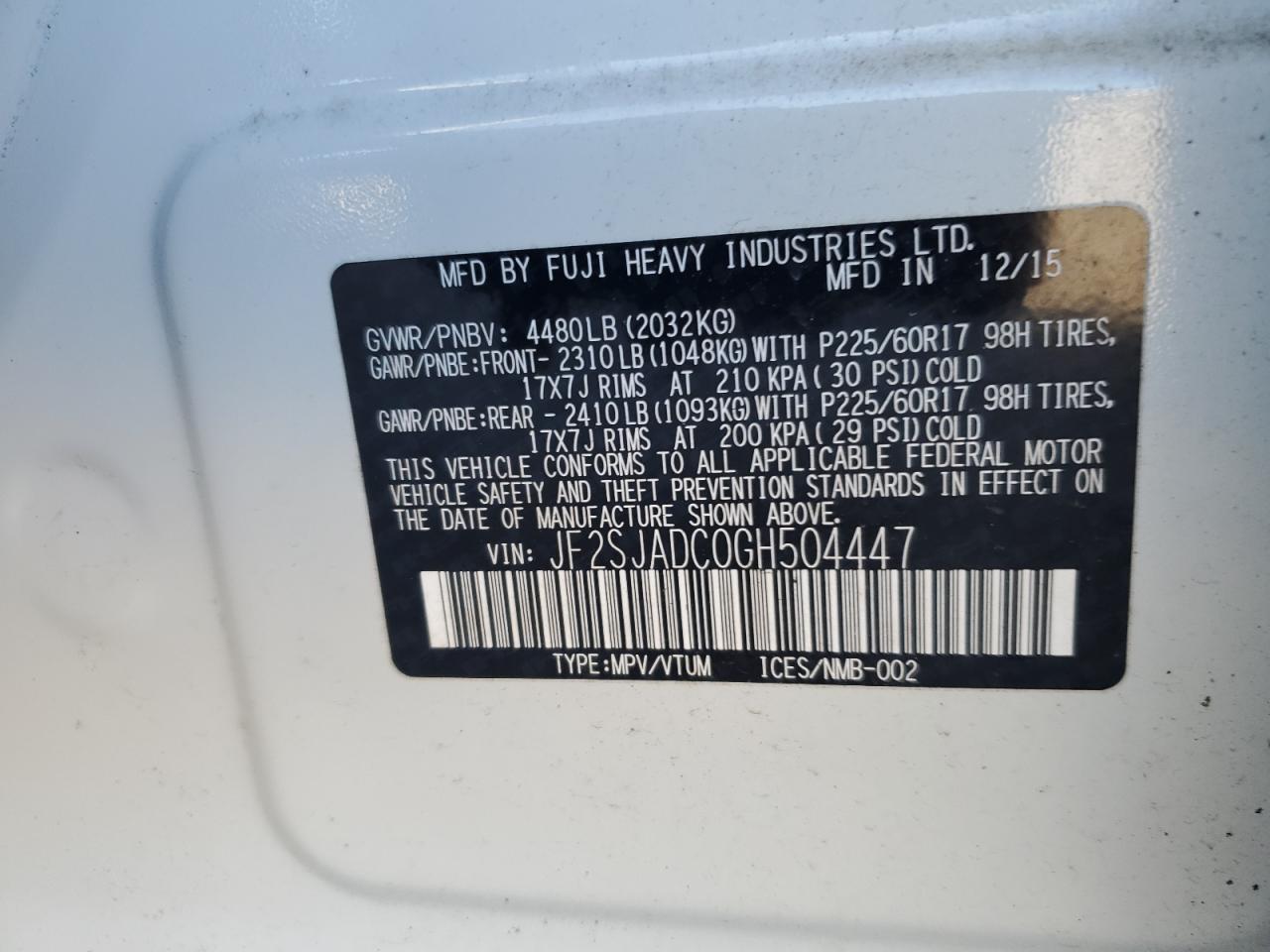 2016 Subaru Forester - Image 12