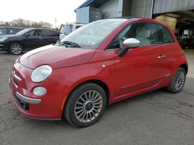 Кабриолеты FIAT 500 2013 Красный