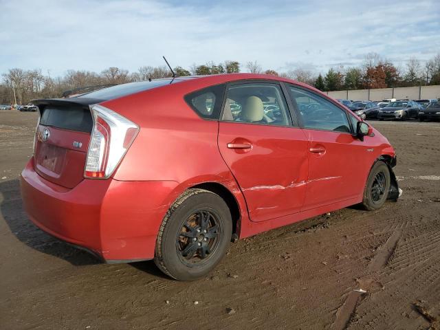  TOYOTA PRIUS 2013 Red