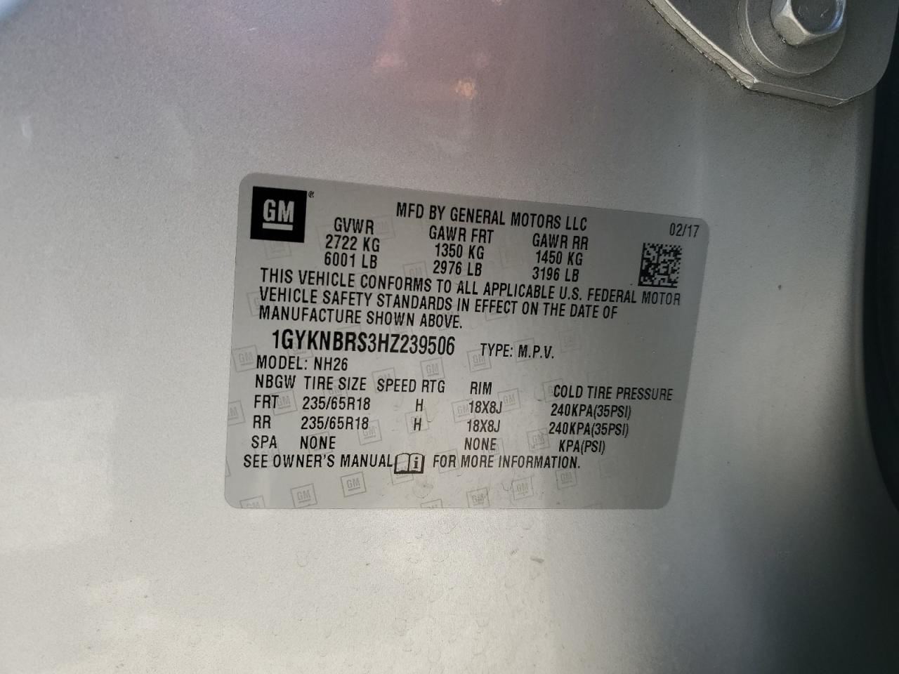 2017 Cadillac XT5 - Image 13