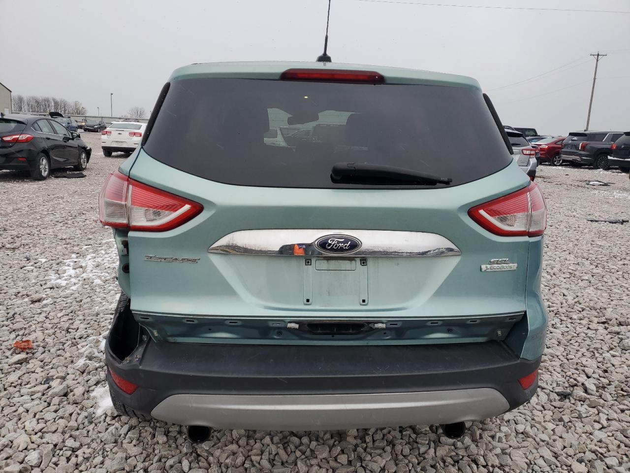 VIN 1FMCU0HX3DUC72037 2013 FORD ESCAPE no.6