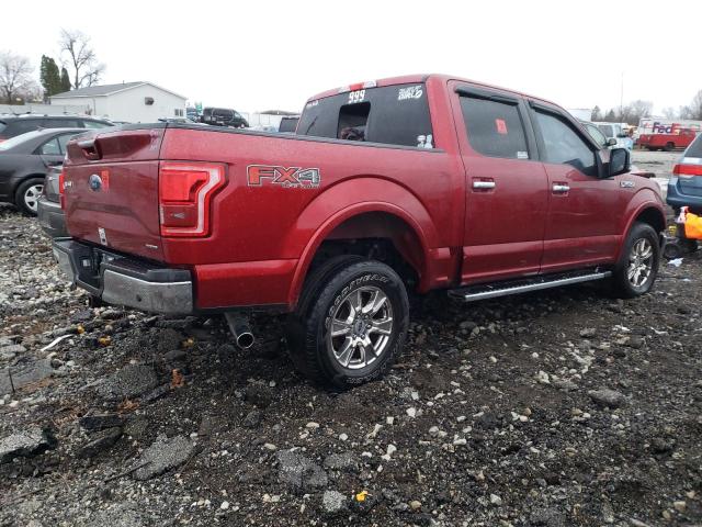  FORD F-150 2015 Czerwony