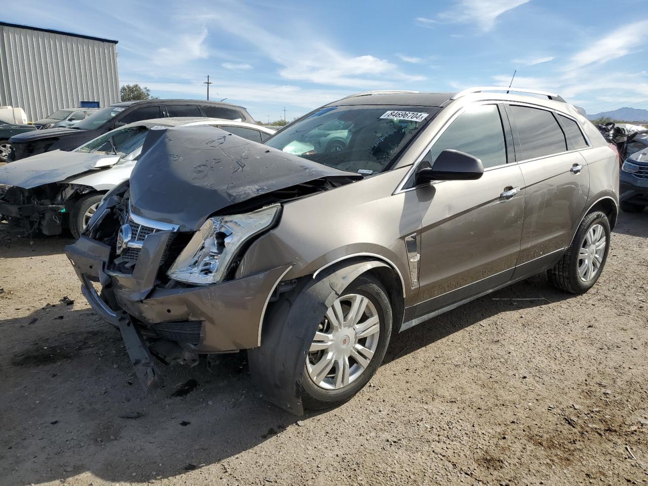 2012 Cadillac Srx Luxury Collection на продаже в Tucson, AZ - Front End