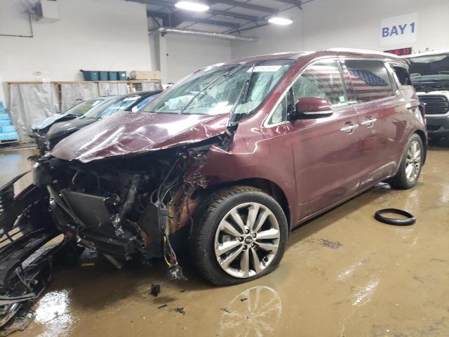  KIA SEDONA 2015 Maroon