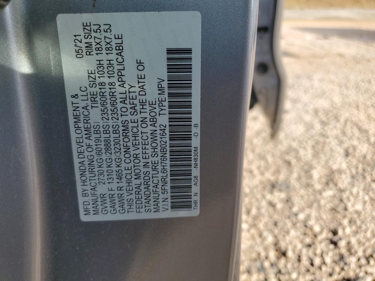 2022 Honda Odyssey - Image 13