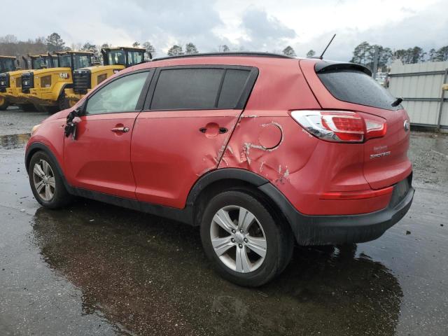  KIA SPORTAGE 2013 Красный