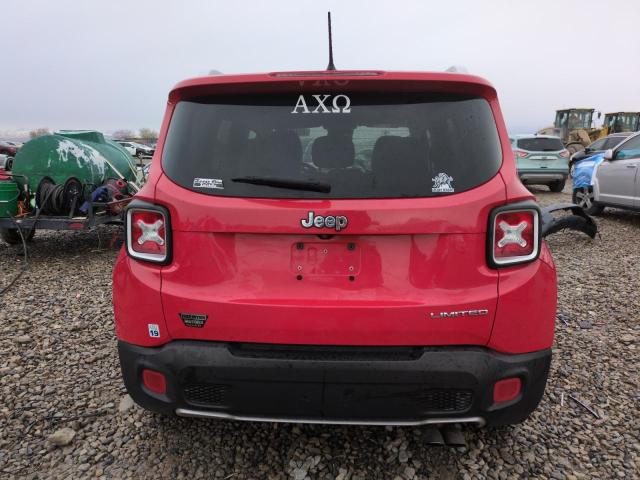  JEEP RENEGADE 2015 Czerwony