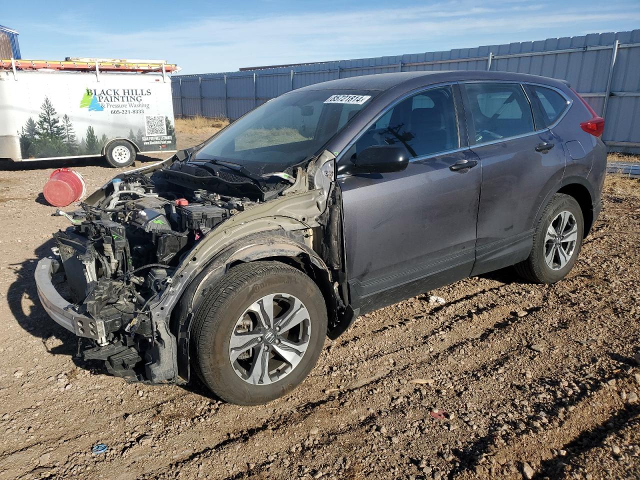 2019 Honda Cr-V Lx للبيع في Rapid City، SD - Front End