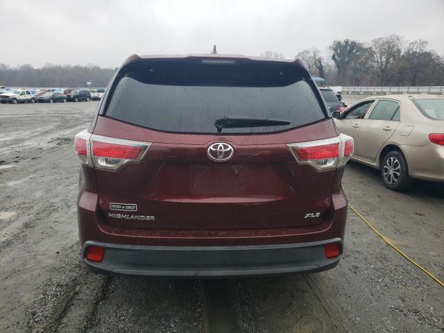 Parquets TOYOTA HIGHLANDER 2015 Maroon