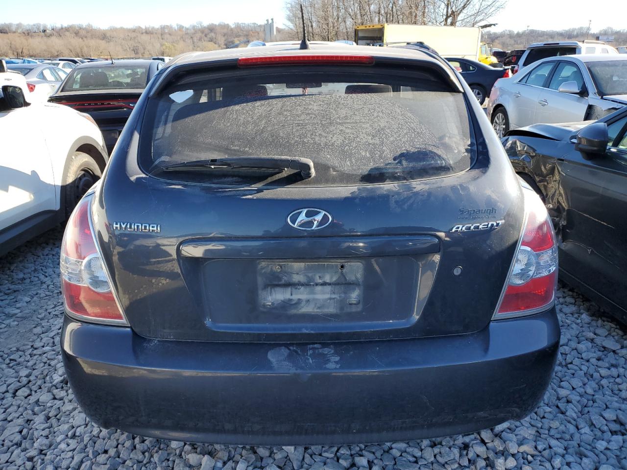 2010 Hyundai Accent Blue VIN: KMHCM3AC7AU171667 Lot: 83315474