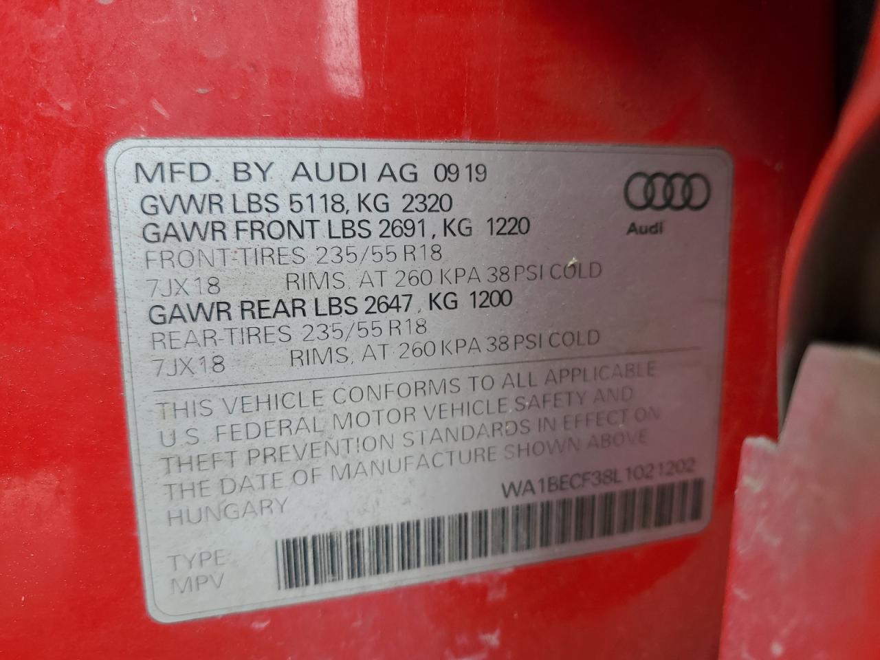 Фото: WA1BECF38L1021202 - 15