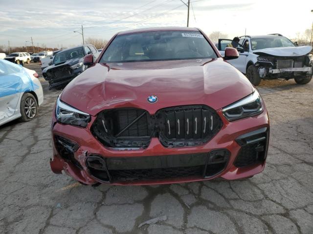  BMW X6 2022 Красный