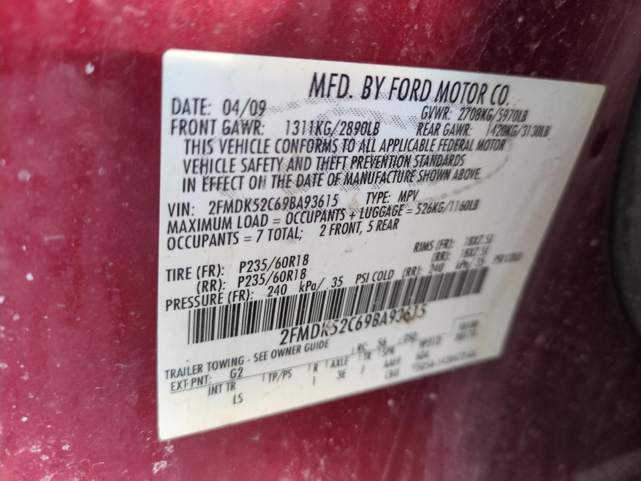 2009 Ford Flex - Image 12