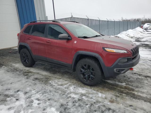 Паркетники JEEP CHEROKEE 2016 Червоний