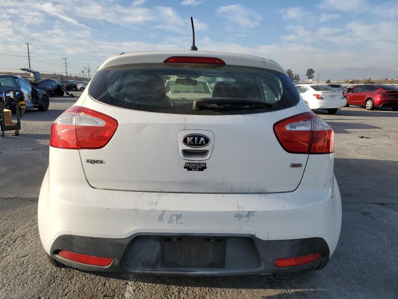 2012 Kia Rio Lx VIN: KNADM5A37C6066426 Lot: 86205414