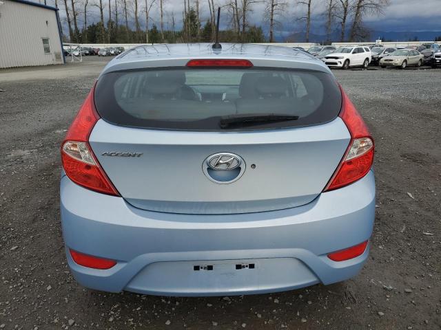  HYUNDAI ACCENT 2012 Blue