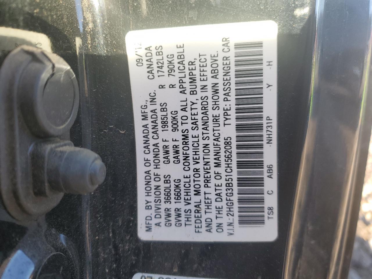 2012 Honda Civic - Image 14