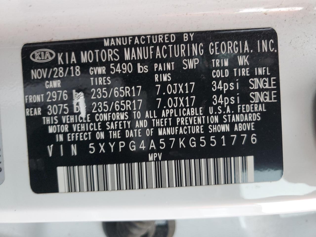 2019 Kia Sorento - Image 12