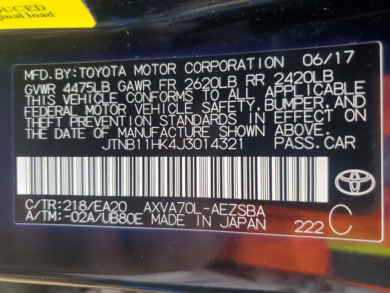 2018 Toyota Camry - Image 12