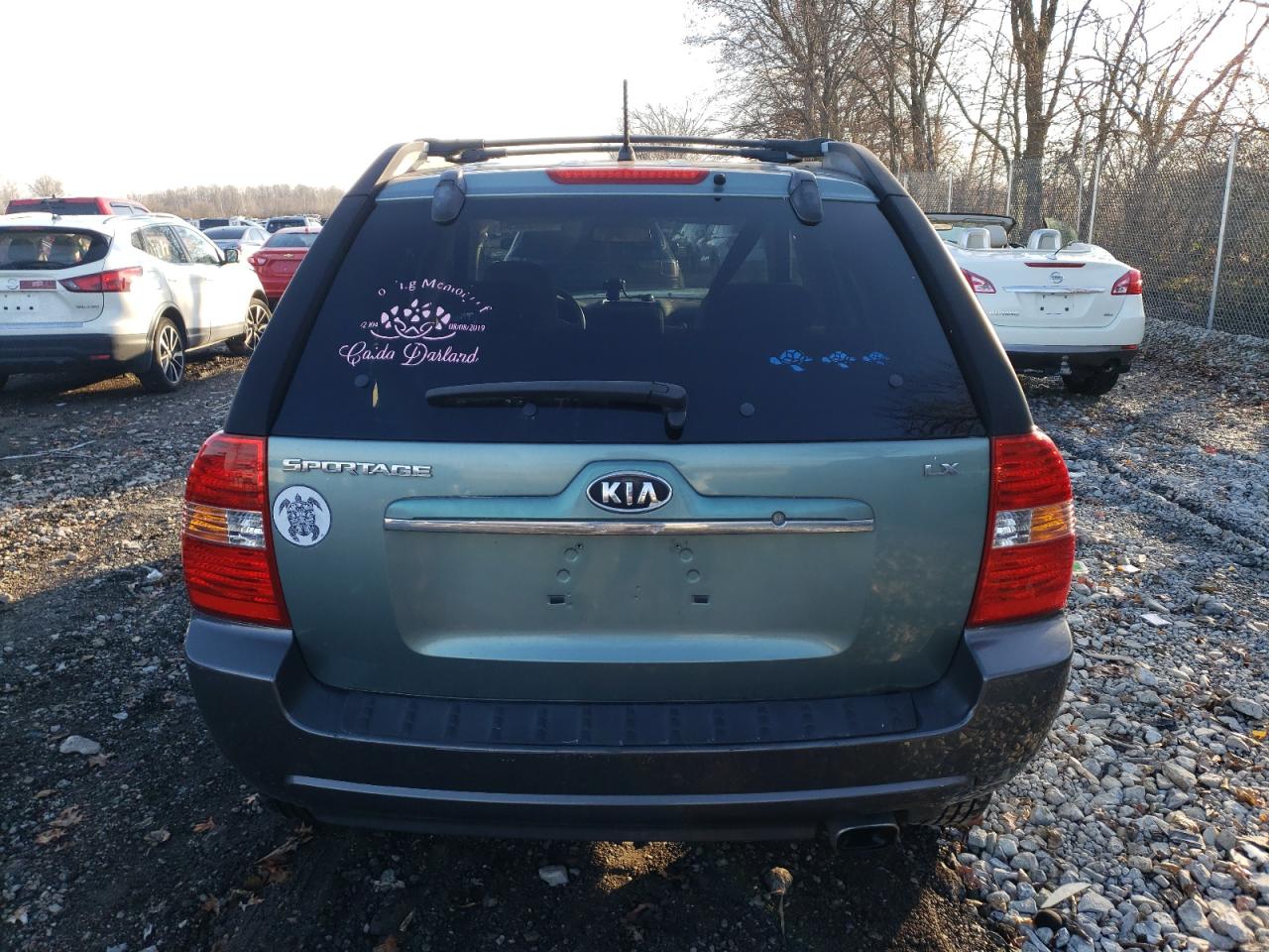 2008 Kia Sportage Lx VIN: KNDJF724387495468 Lot: 83095294