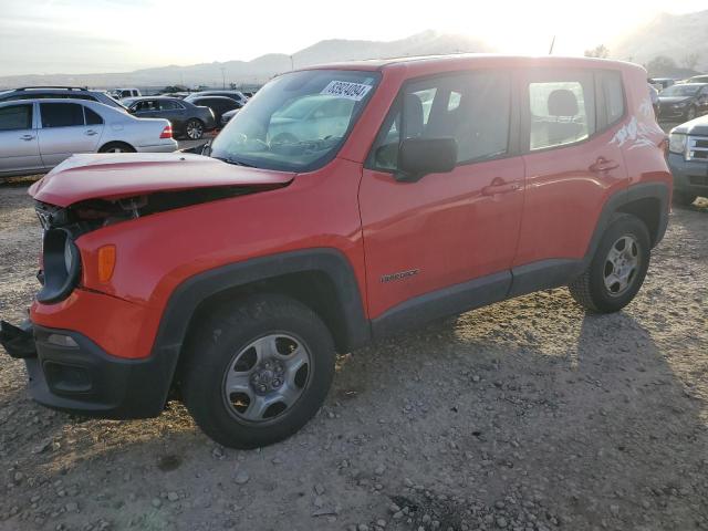  JEEP RENEGADE 2018 Червоний