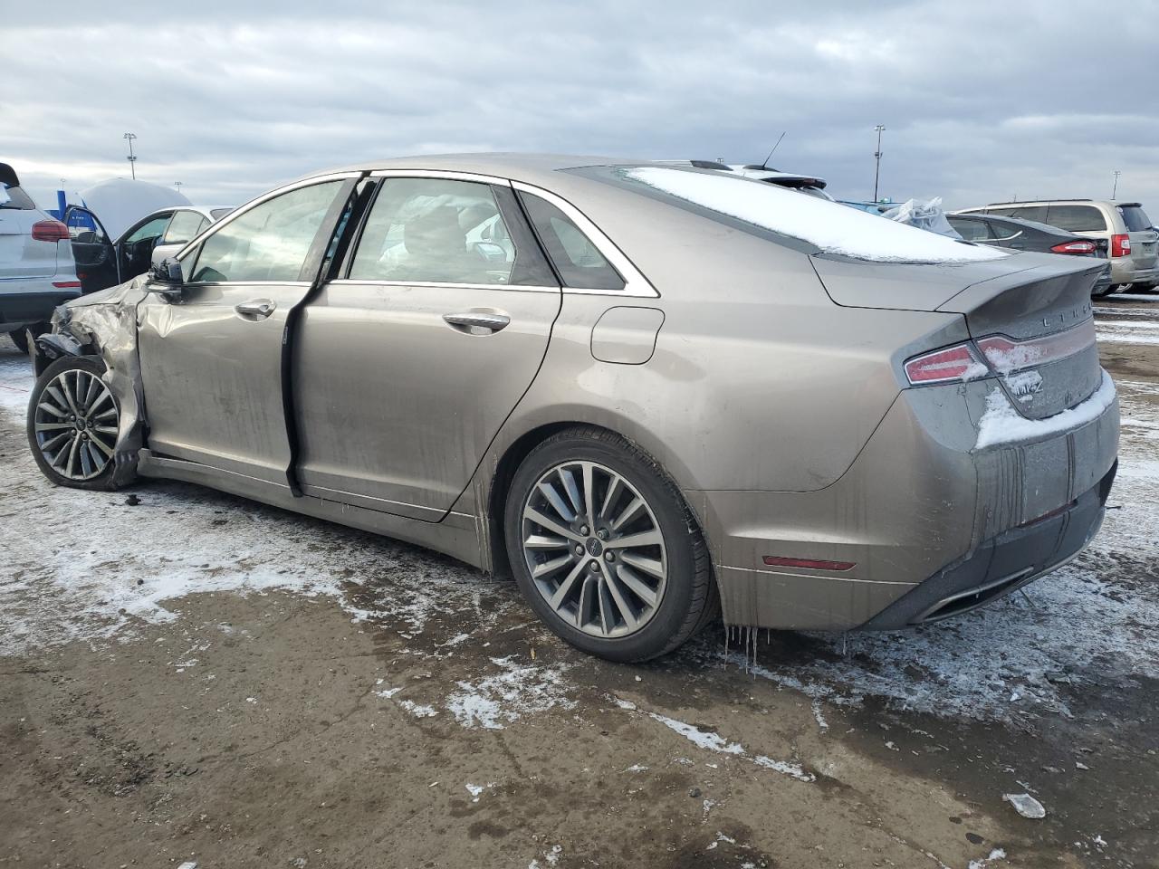 2019 Lincoln Mkz silver null hybrid 3LN6L5KUXKR634459 photo #3