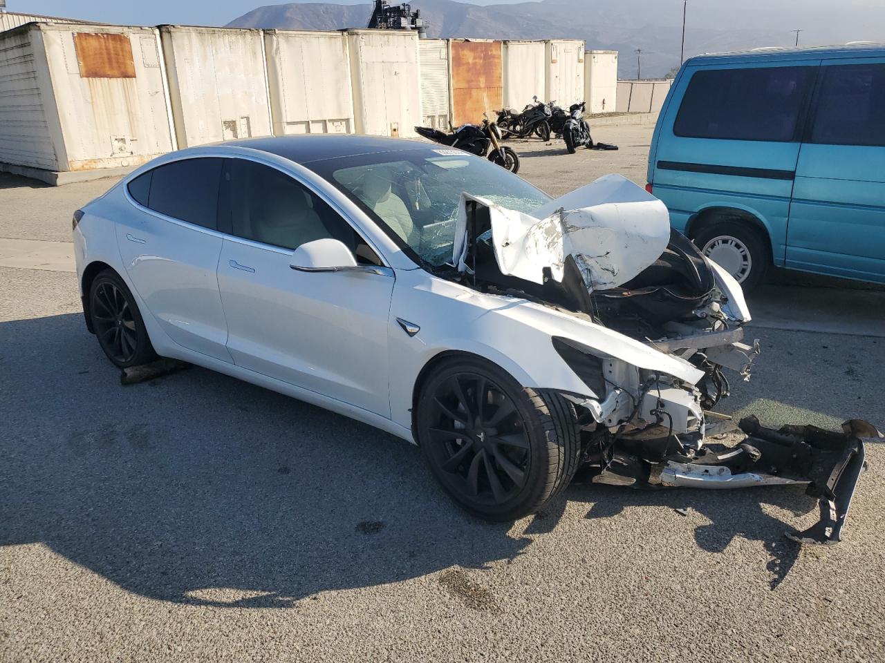 VIN 5YJ3E1EA7LF744111 2020 TESLA MODEL 3 no.4