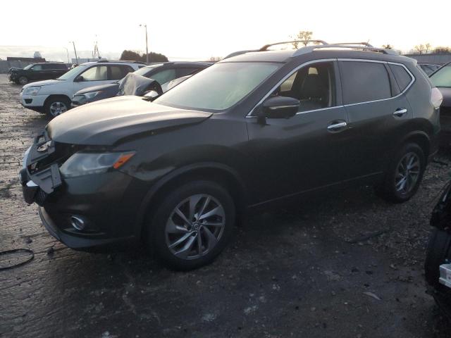  NISSAN ROGUE 2015 Brown