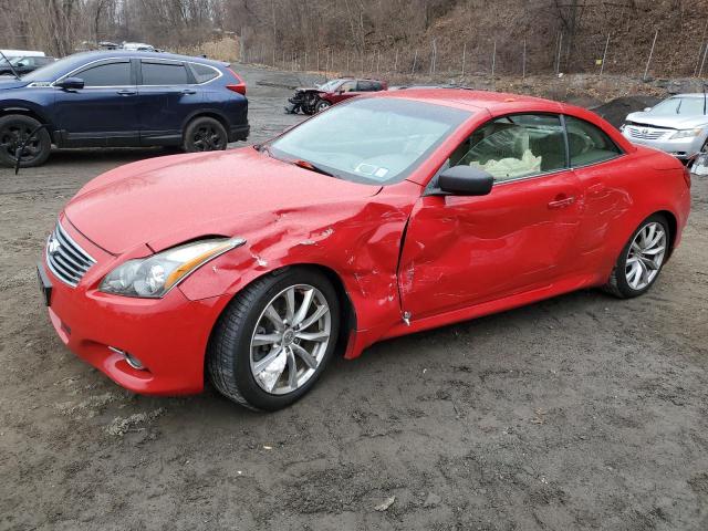  INFINITI G37 2012 Червоний