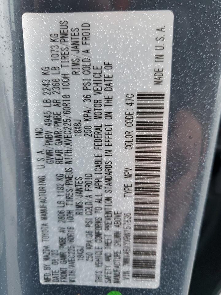 2024 Mazda Cx-50 Base VIN: 7MMVABXYXRN157836 Lot: 83412634