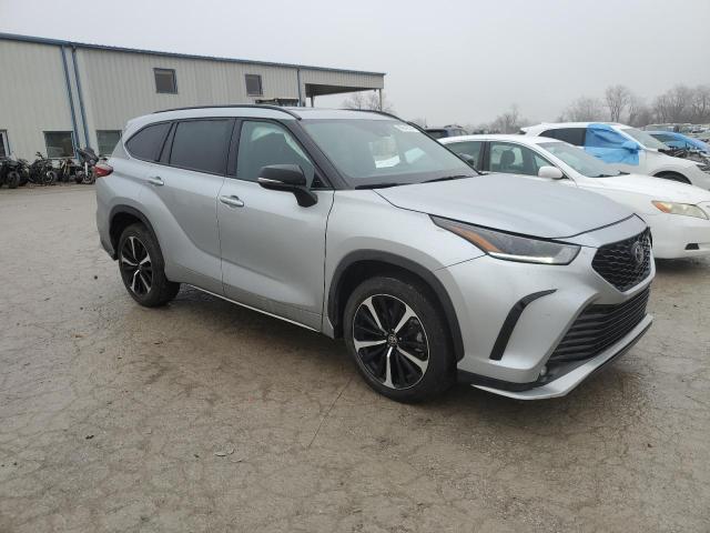  TOYOTA HIGHLANDER 2021 Серебристый