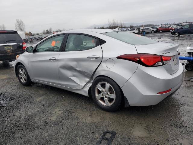  HYUNDAI ELANTRA 2015 Srebrny