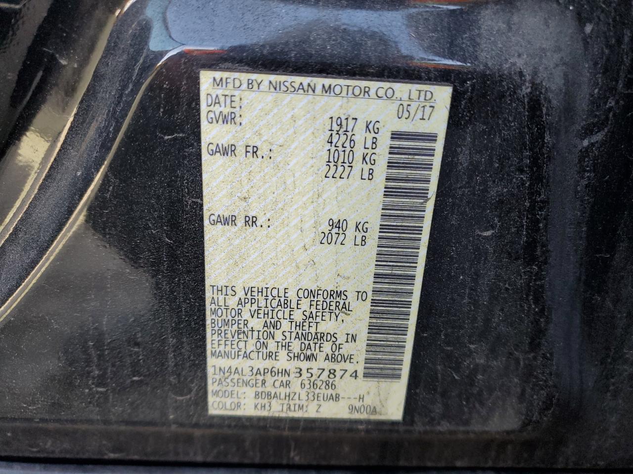 2017 Nissan Altima - Image 12